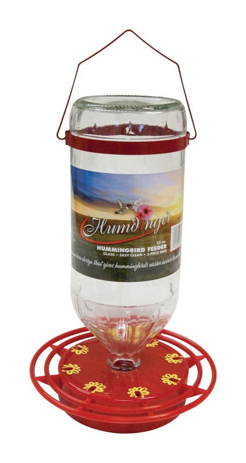 8199150 32 Oz Hummingbird Feeder Glass