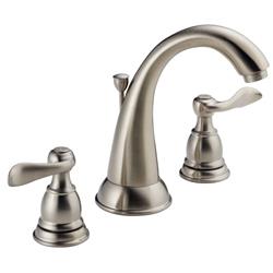 Windemere Widespread Lavatory Faucet, Stainless Steel