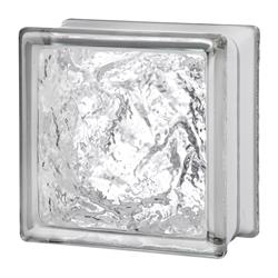 5002851 6 X 6 X 3 In. Ice Glass Block - Pack Of 10