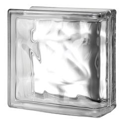 5002861 8 X 8 X 4 In. Nubio End Glass Block - Pack Of 8