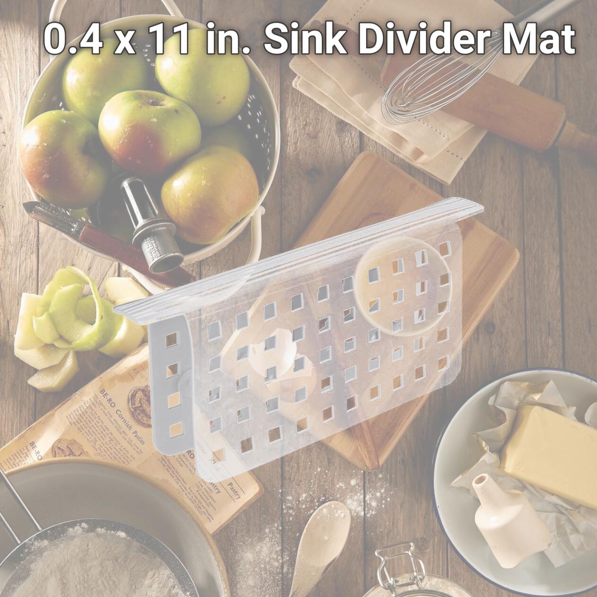 Picture of Interdesign 6586325 0.4 x 11 in. Sink Divider Mat
