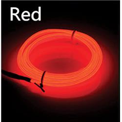 9761768 Plastic Neon Rope Light Set, Red