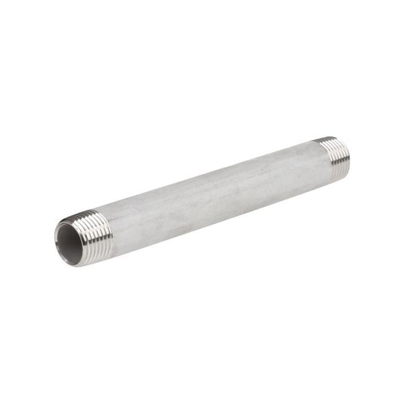 4809893 Stainless Steel Pipe Nipple - 1.25 In. 1.25 Dia. X 4 In.
