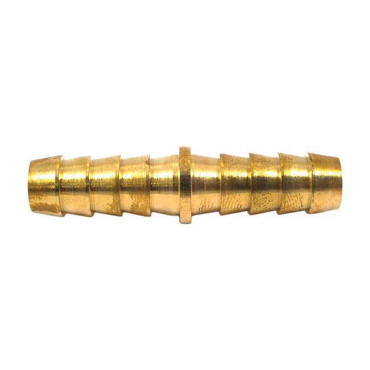 1892504 Brass Dual Barbed Hose Splicer - 0.37 In. Hose Barb Mpt D