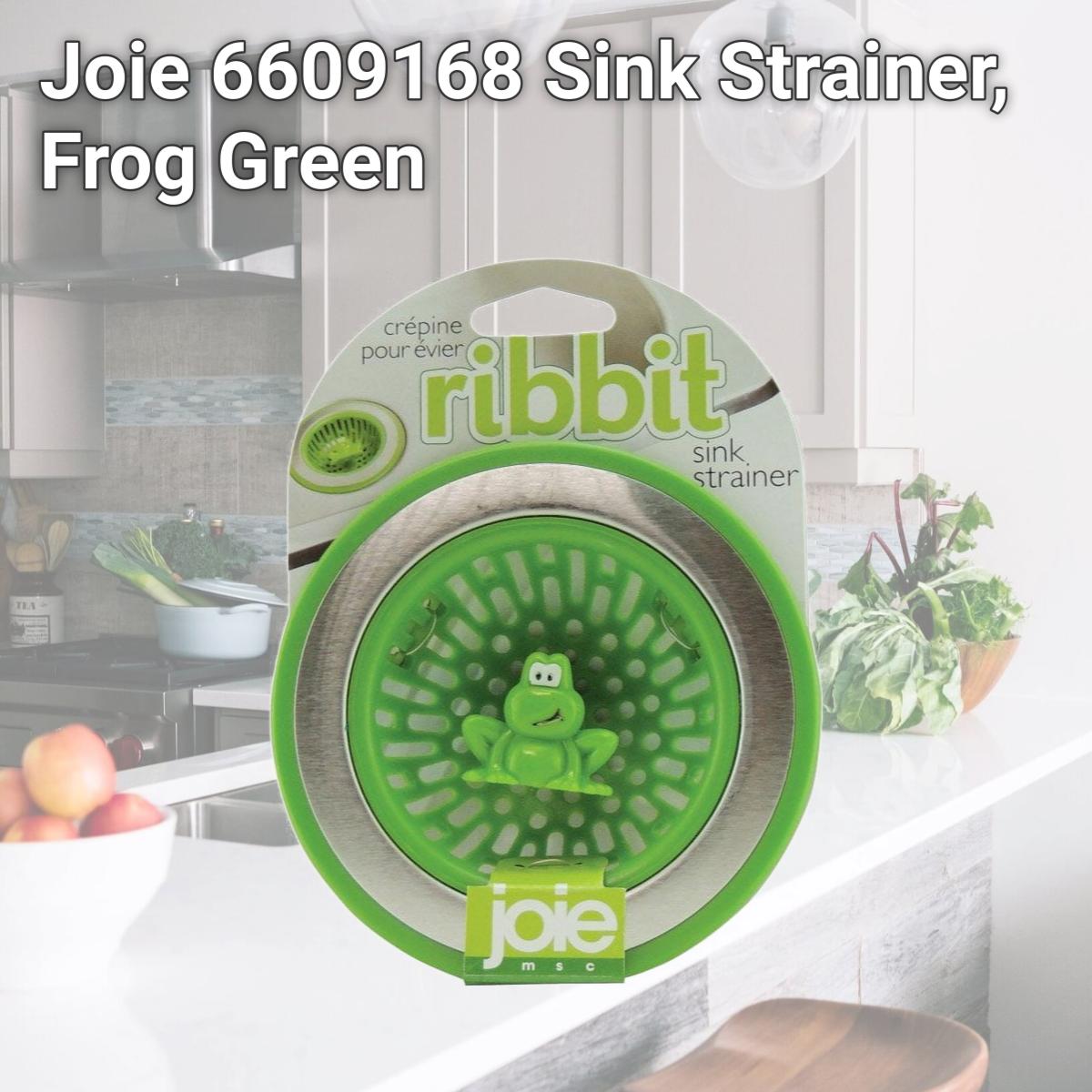 Picture of Joie 6609168 Sink Strainer, Frog Green
