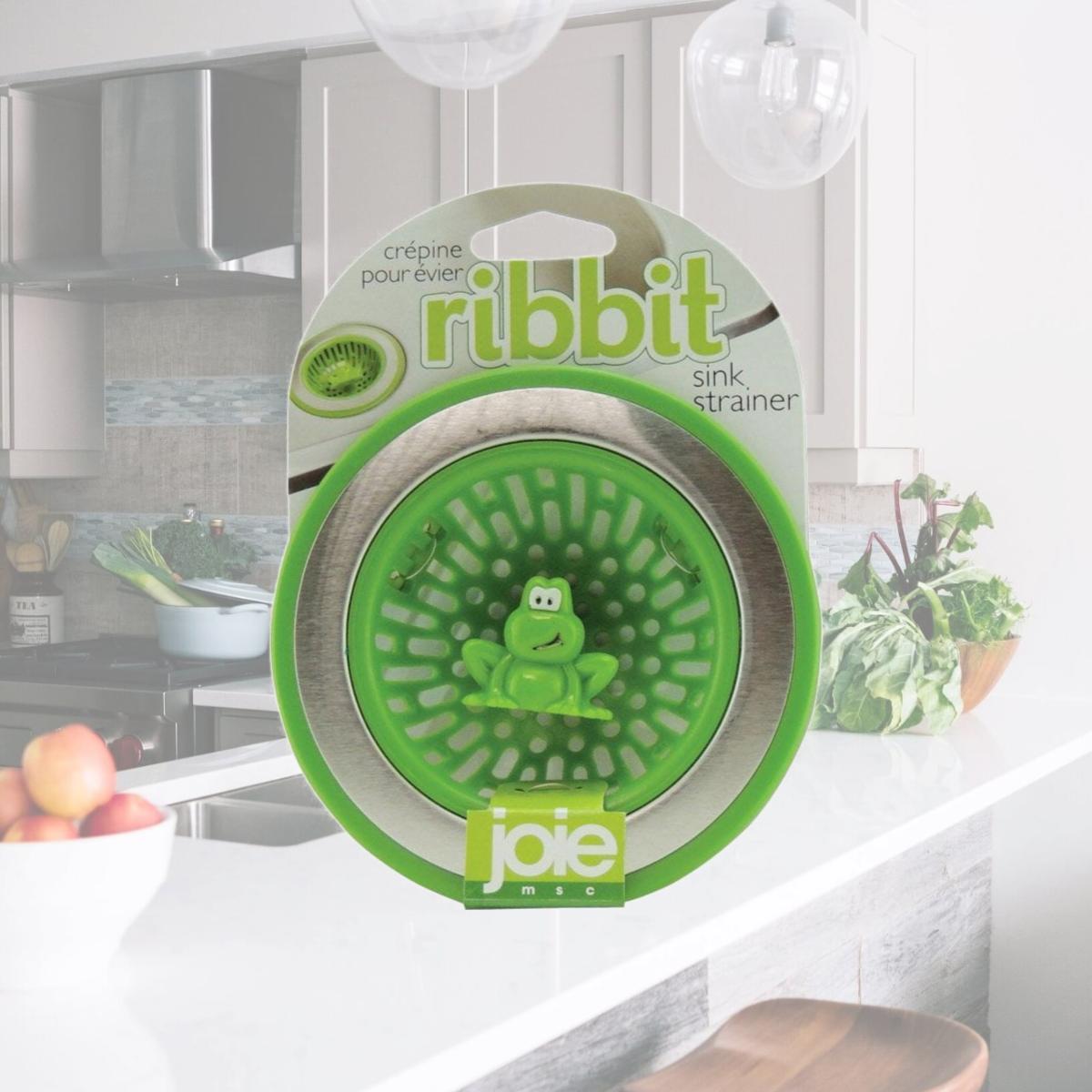 Picture of Joie 6609168 Sink Strainer, Frog Green