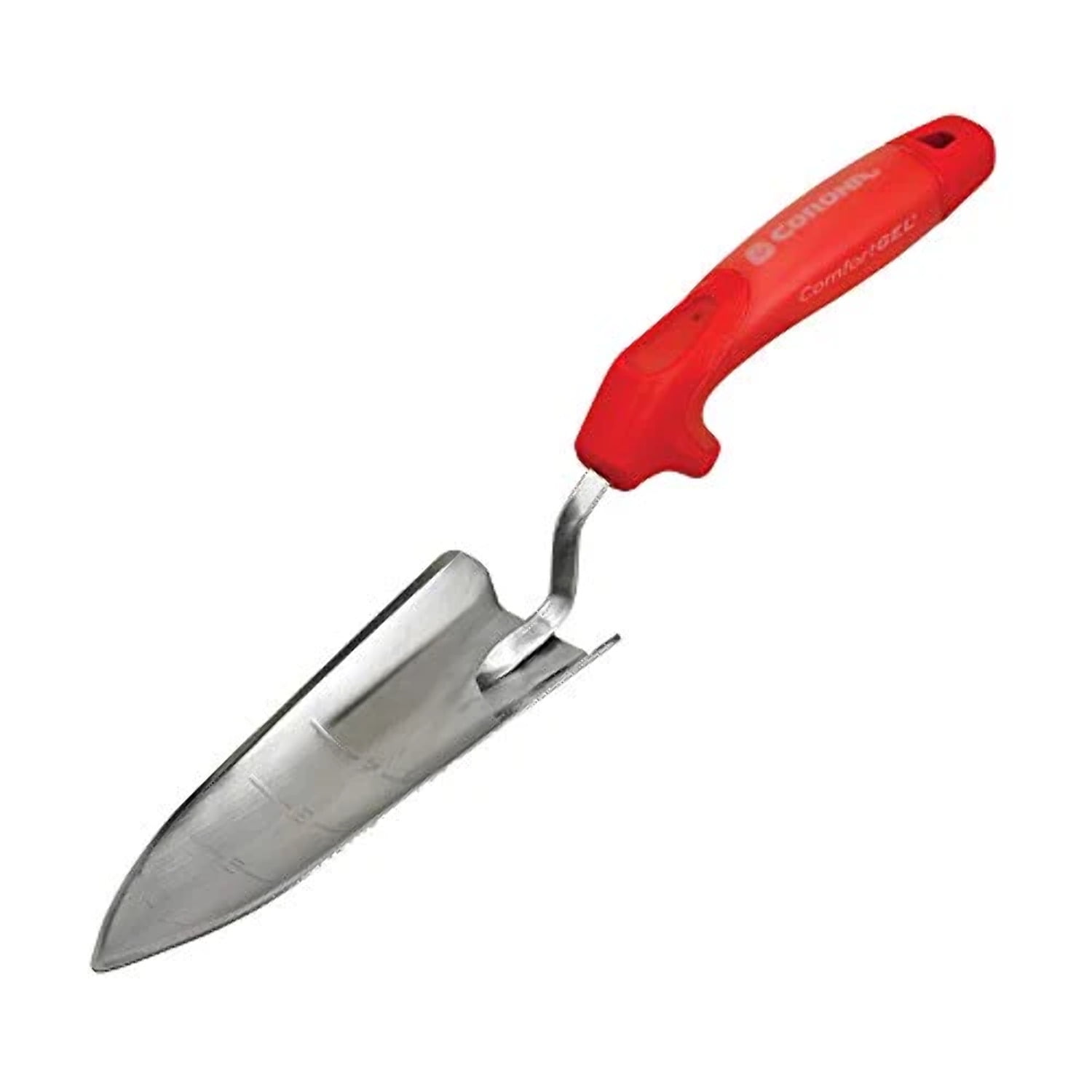 7761075 13.5 In. Stainless Steel Hand Trowel, Red