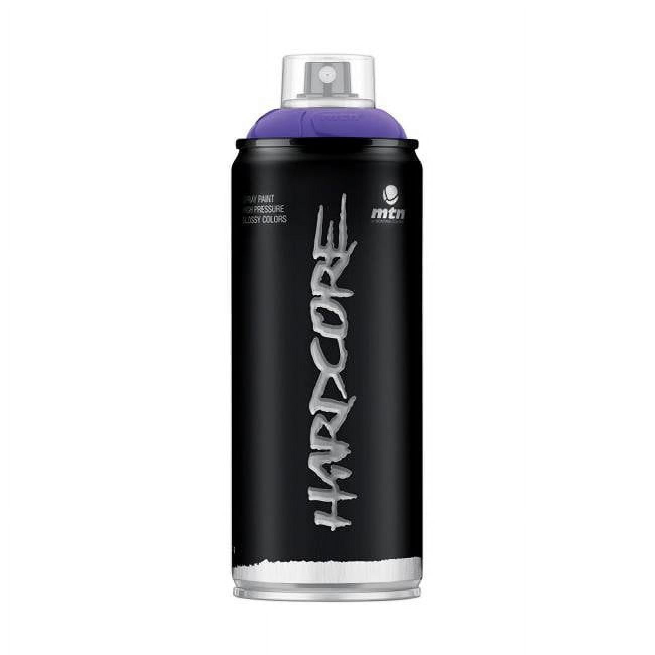 1863638 11 Oz Hardcore Gloss Spray Paint, Anonymous Violet - 6 Per Pack