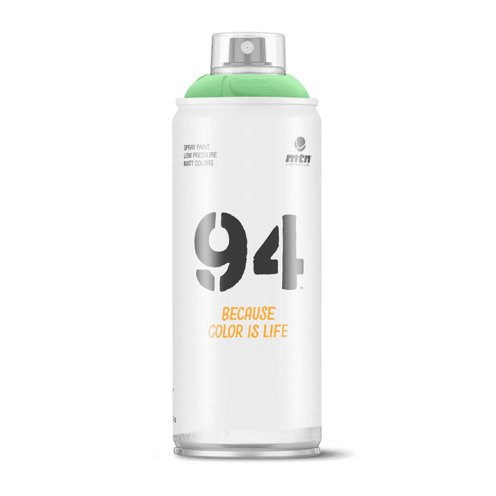 1863307 11 Oz 94 Matte Spray Paint, Mint Green - 6 Per Pack