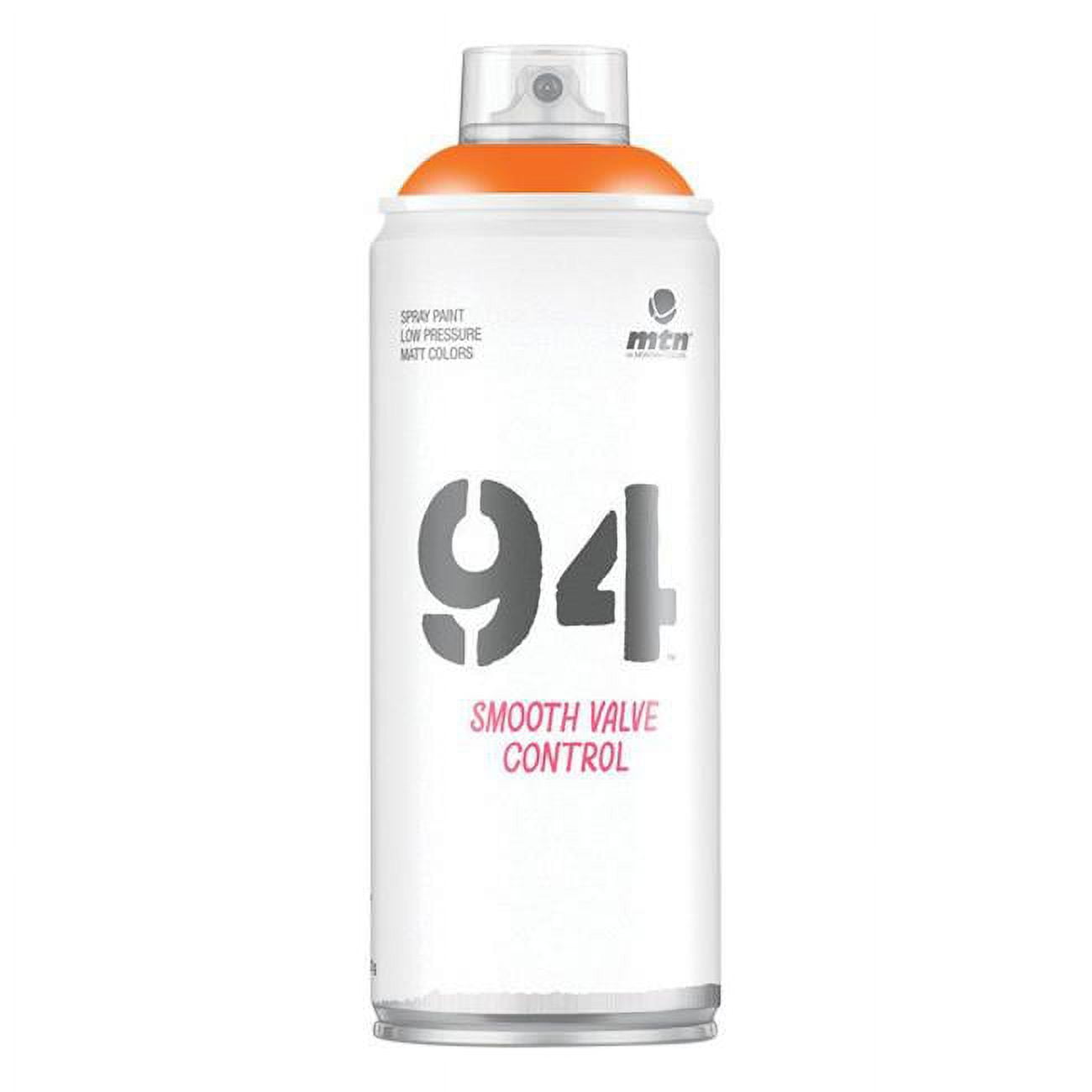 1863398 11 Oz 94 Matte Spray Paint, Orange - 6 Per Pack