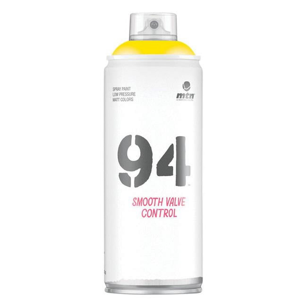 1863356 11 Oz 94 Matte Spray Paint, Light Yellow - 6 Per Pack