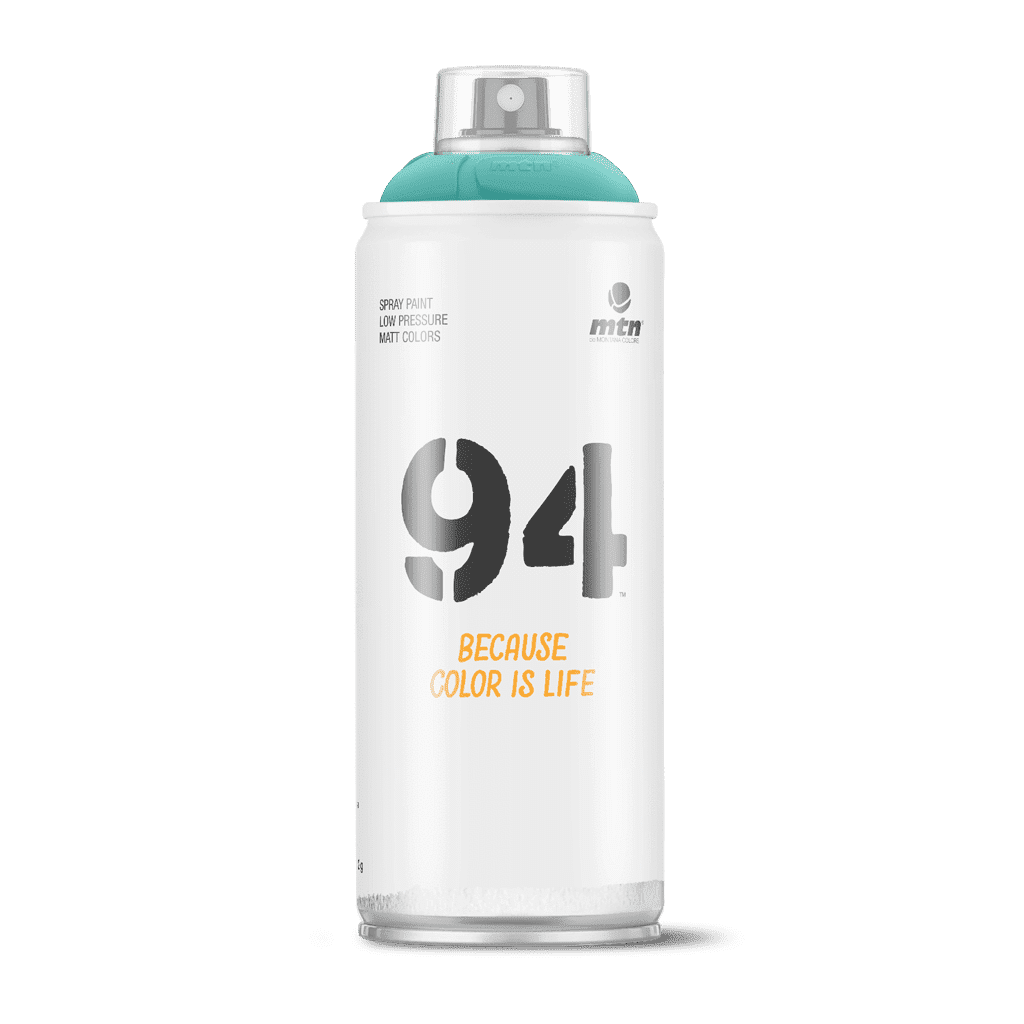 1863489 11 Oz 94 Matte Spray Paint, Luminous Green - 6 Per Pack