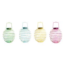 Infinity 8888182 Led Iron Hanging Garden Light, Assorted Color - Pack Of 12