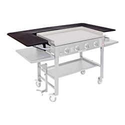 64.5 X 1 X 32.25 In. Griddle Surround Table, Black