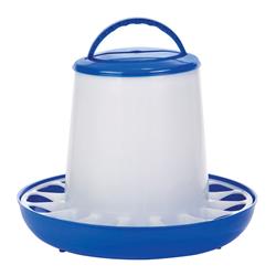 7559891 240 Oz Hanging Feeder For Poultry, Blue - Pack Of 6