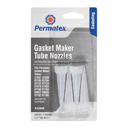 8008862 Type-1 Gasket Maker Nozzle, Clear - Pack Of 4