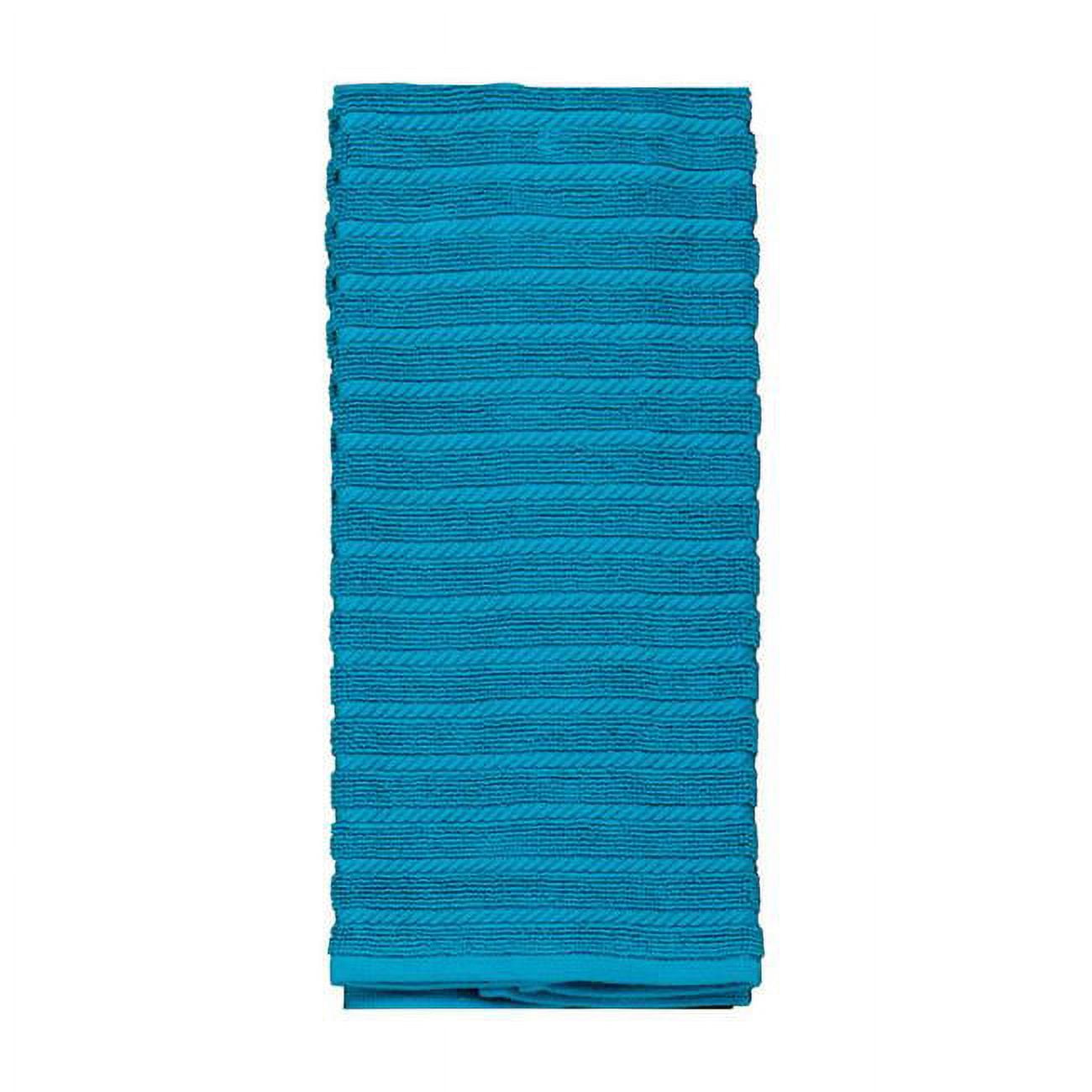 6661755 Teal Cotton Kitchen Towel - Pack Of 6