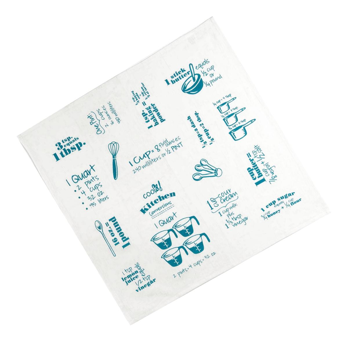 Picture of Kay Dee 6661987 Teal Cotton Flour Sack Towel - Pack of 6