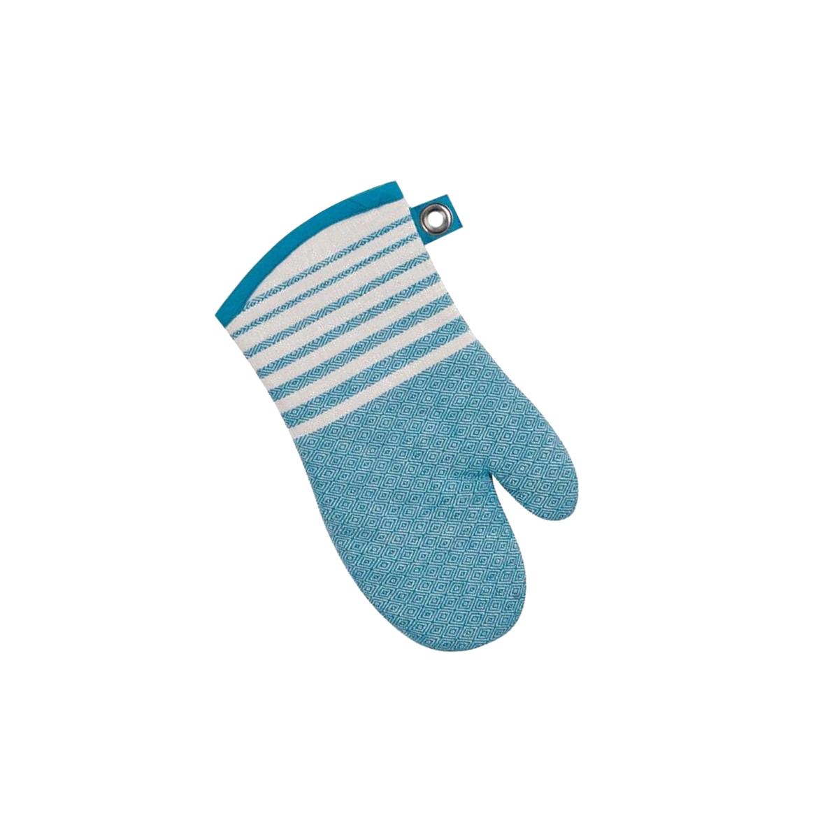 Picture of Kay Dee 6661920 Teal Cotton Oven Mitt - Pack of 3
