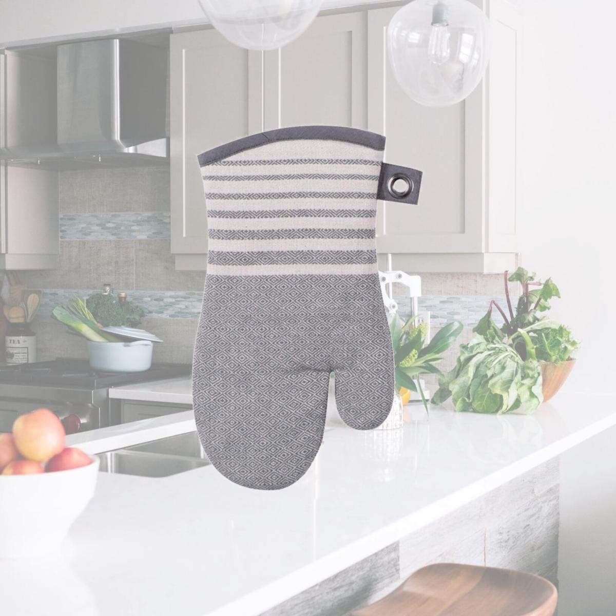 Picture of Kay Dee 6661797 Graphite Cotton Oven Mitt - Pack of 3