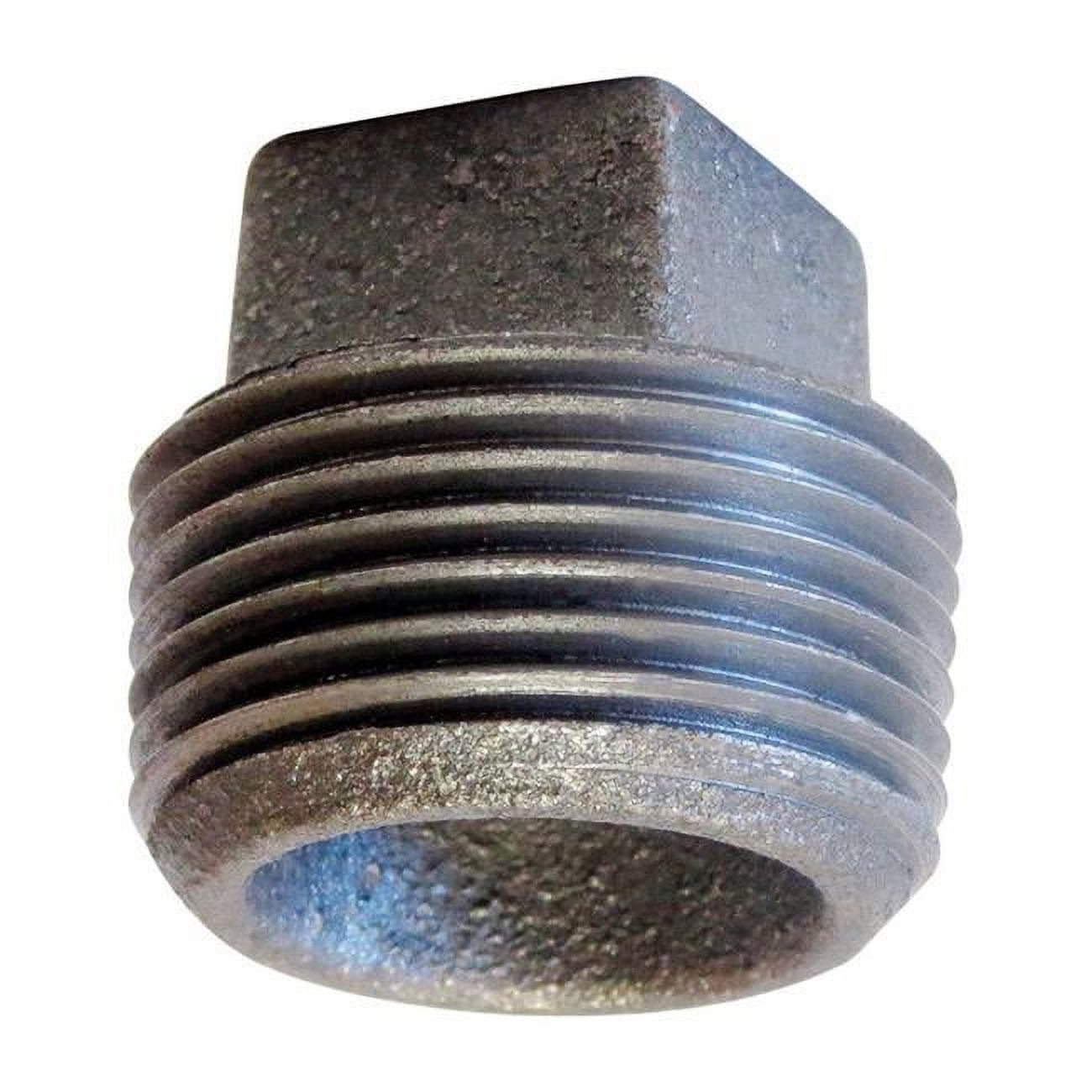 Anvil 4919882 4 In. Mpt Cast Iron Cored Square Head Plug