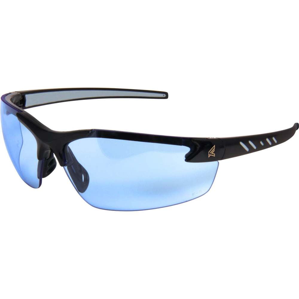 2615235 Zorge Safety Glasses With Blue Lens Black Frame