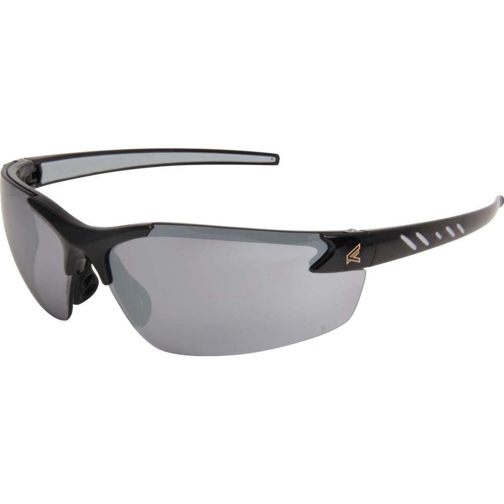 2615250 Zorge Mirror Safety Glasses With Silver Lens Black Frame