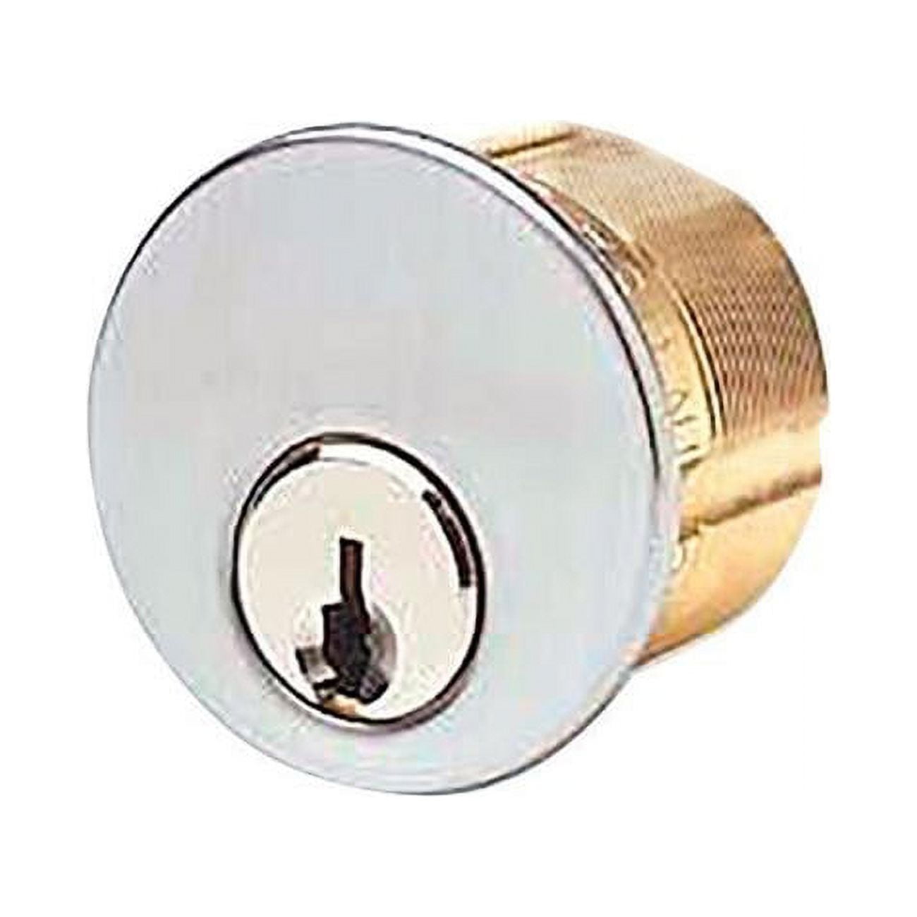 5001731 Kw9 Brass Mortise Cylinder Keyed Differently - Case Of 10