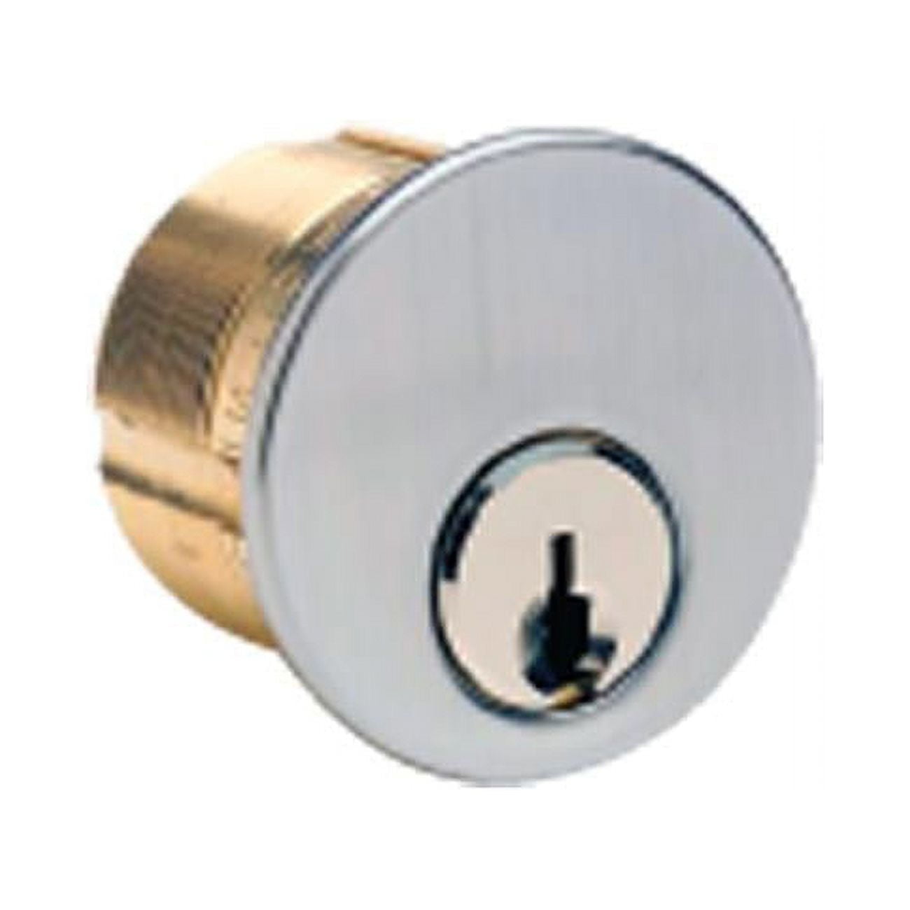 5001729 Kw9 Brass Mortise Cylinder Keyed Differently - Case Of 10