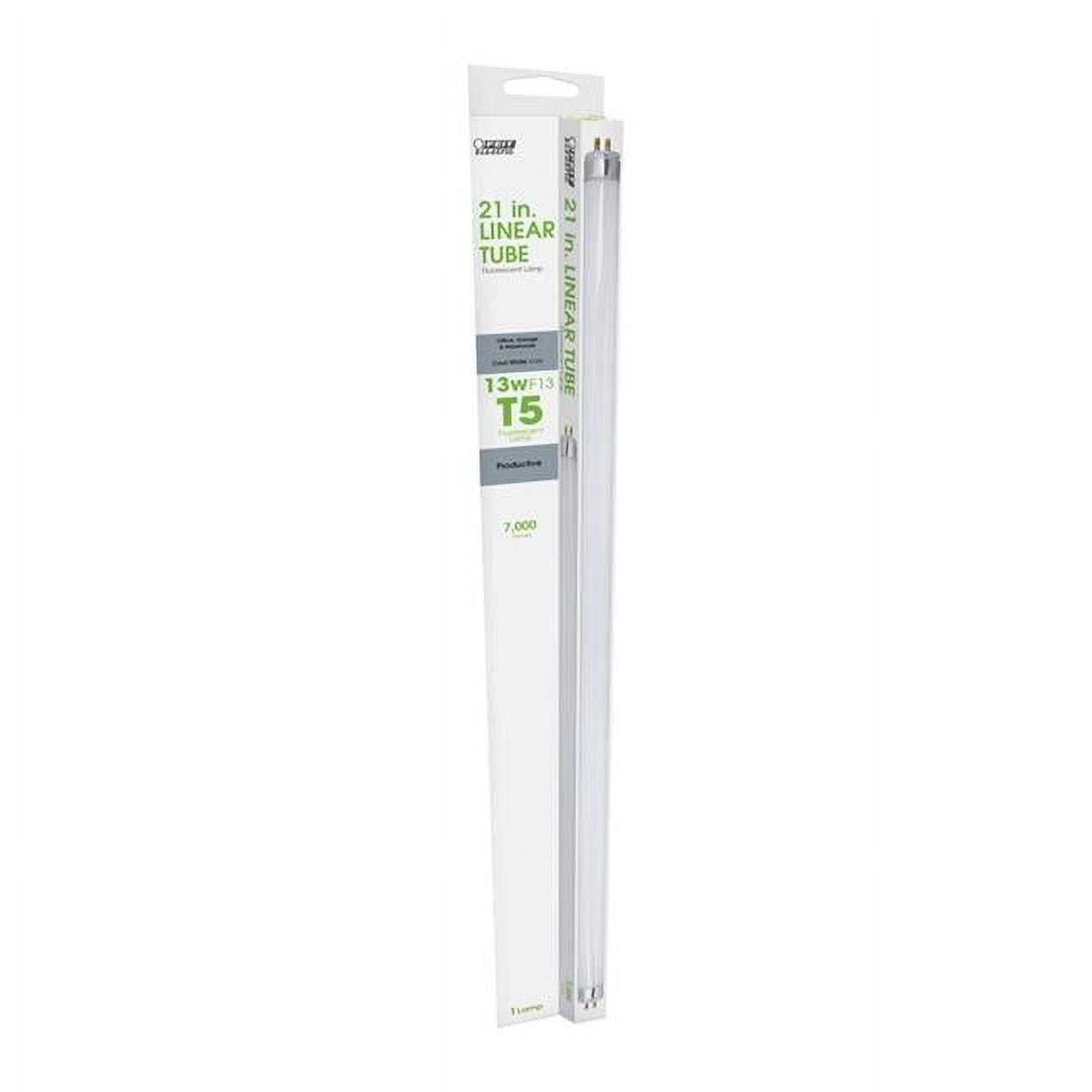 3928850 13 Watts T5 0.63 In. Dia. X 21 In. Cool White Fluorescent Bulb Linear - Case Of 6
