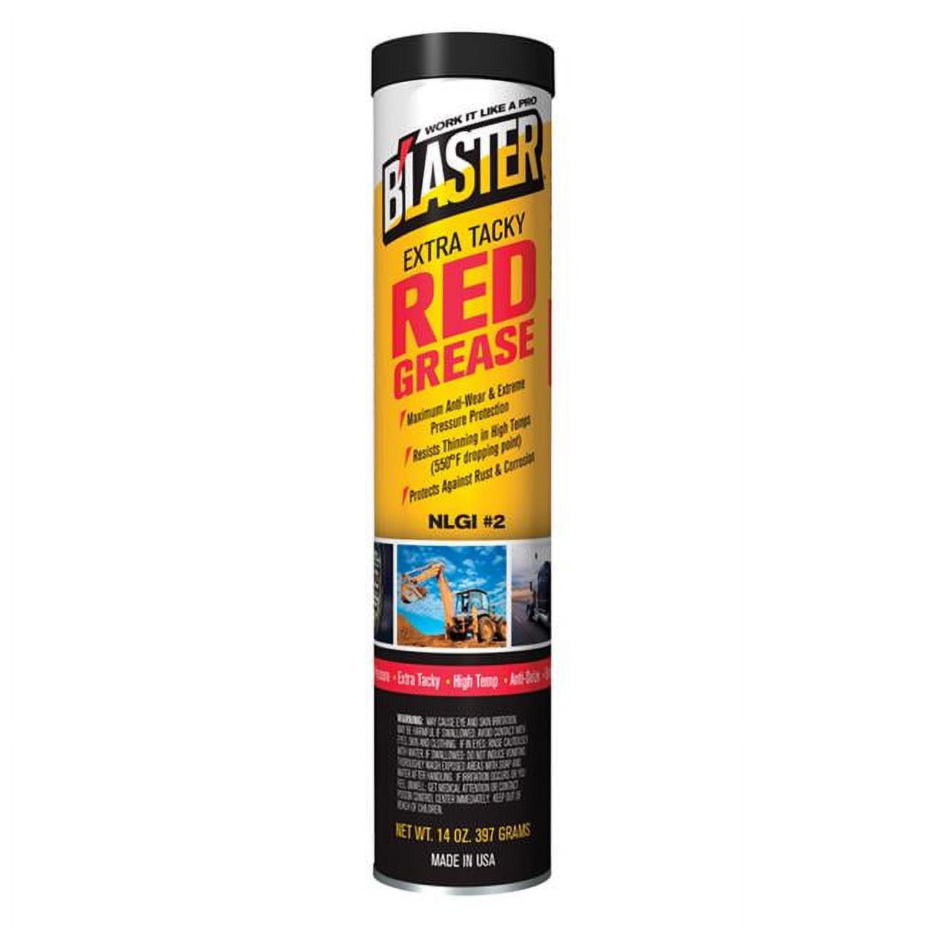 8008857 Red Grease, 14 Oz