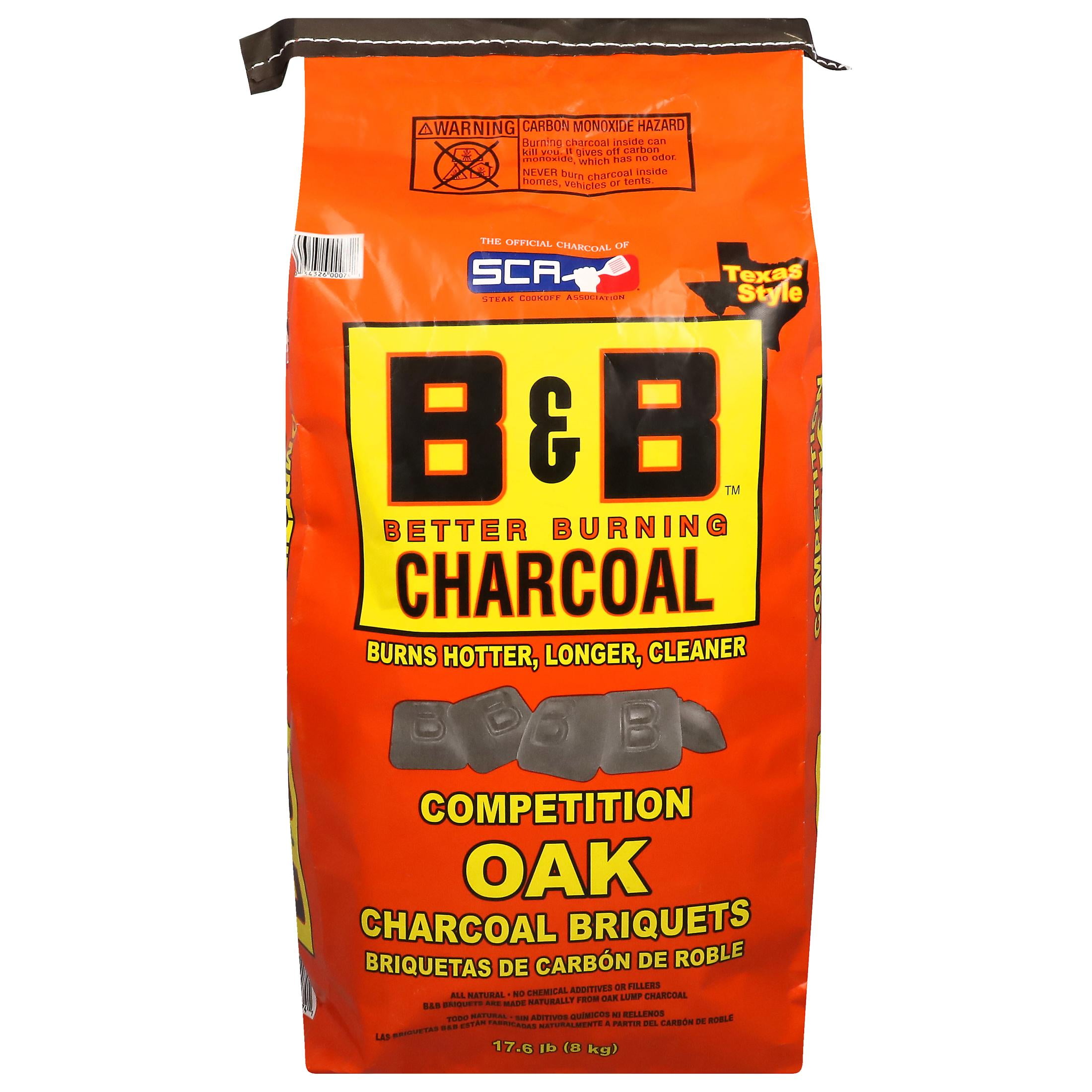 8023367 Organic Oak Charcoal Briquettes- 17.6 Lbs