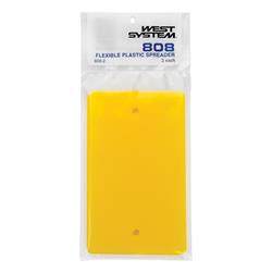 1832674 6 X 3.5 In. Plastic Smoother & Spreader, Yellow - Pack Of 2