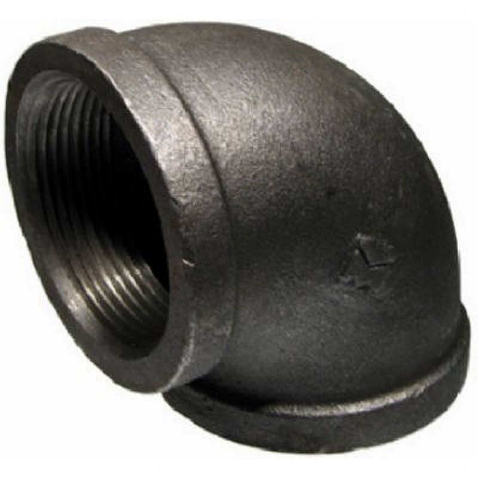 4908471 Southland 4 In. Fpt X 4 In. Dia. Fpt Black Malleable Iron 90 Deg Elbow