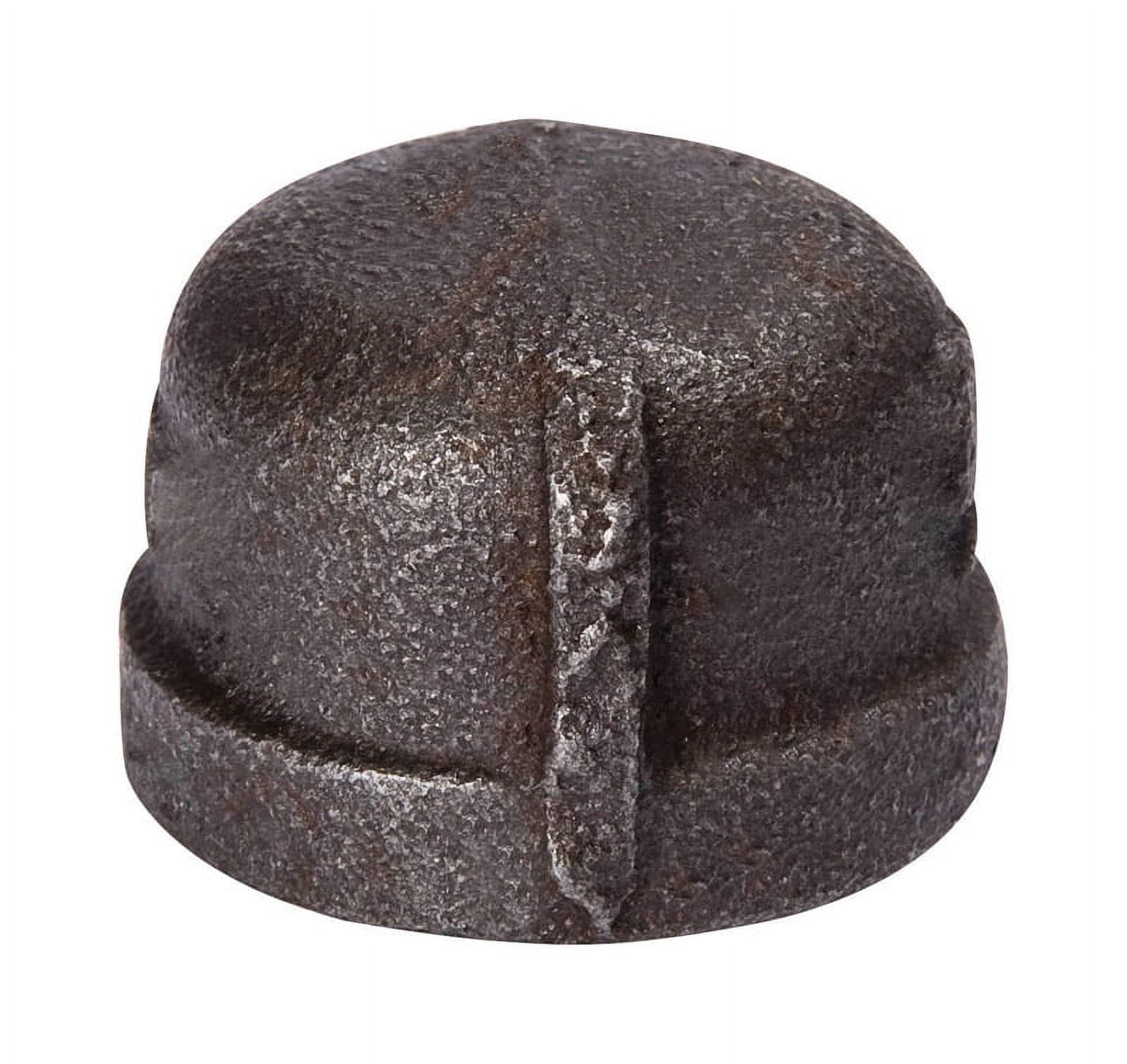 4908489 Southland 4 In. Fpt Black Malleable Iron Cap