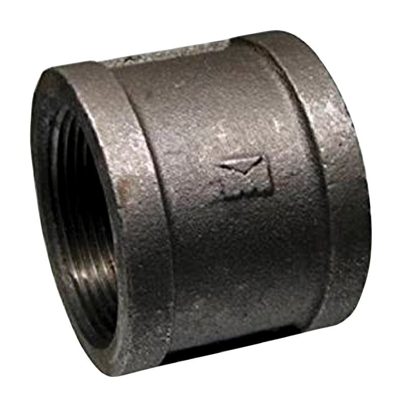 4908448 Southland 4 In. Fpt X 4 In. Dia. Fpt Black Malleable Iron Coupling