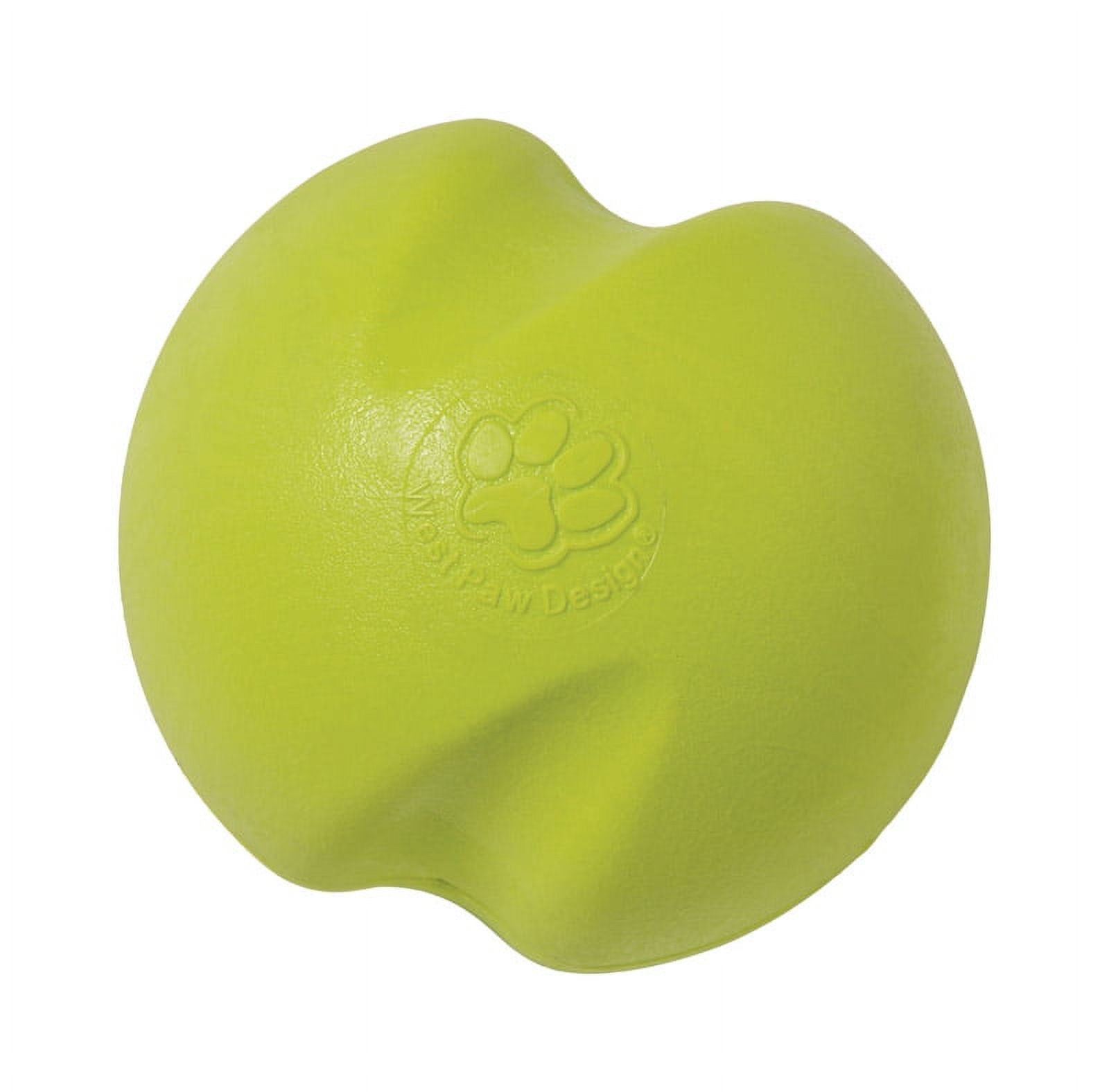 West Paw 8000380 Zogoflex Green Jive Synthetic Rubber Ball Dog Toy, Small