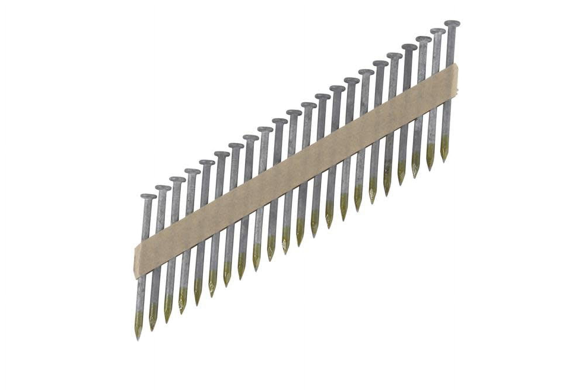 2596666 35 Deg 10 Gauge Smooth Shank Angled Strip Metal Connector Nails, 1.5 X 0.148 In. Dia. - Pack Of 3000