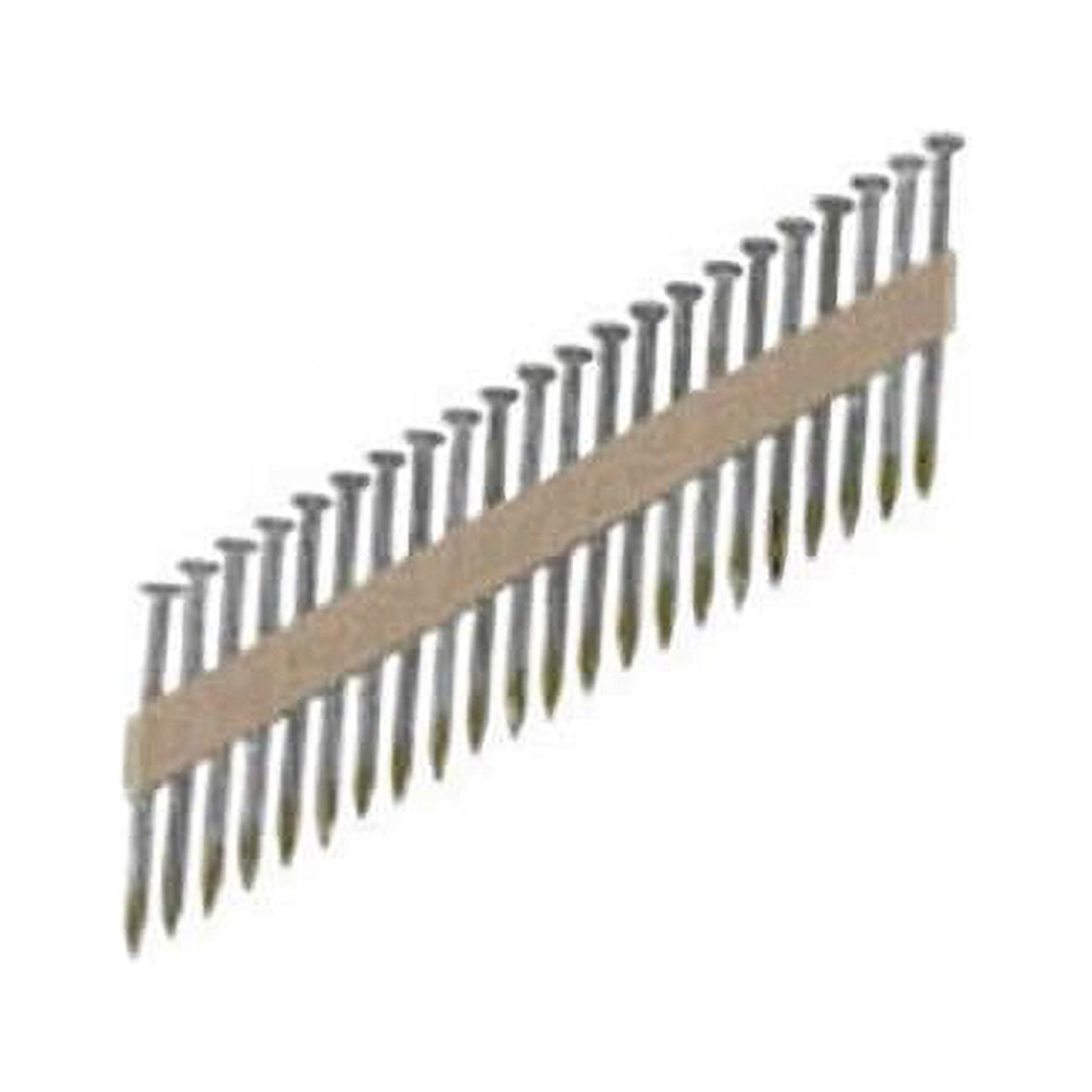 2597276 10 Gauge Smooth Shank Metal Connector Nails With Angled Strip, 2.5 In. X 0.162 In. Dia. - Pack Of 2000
