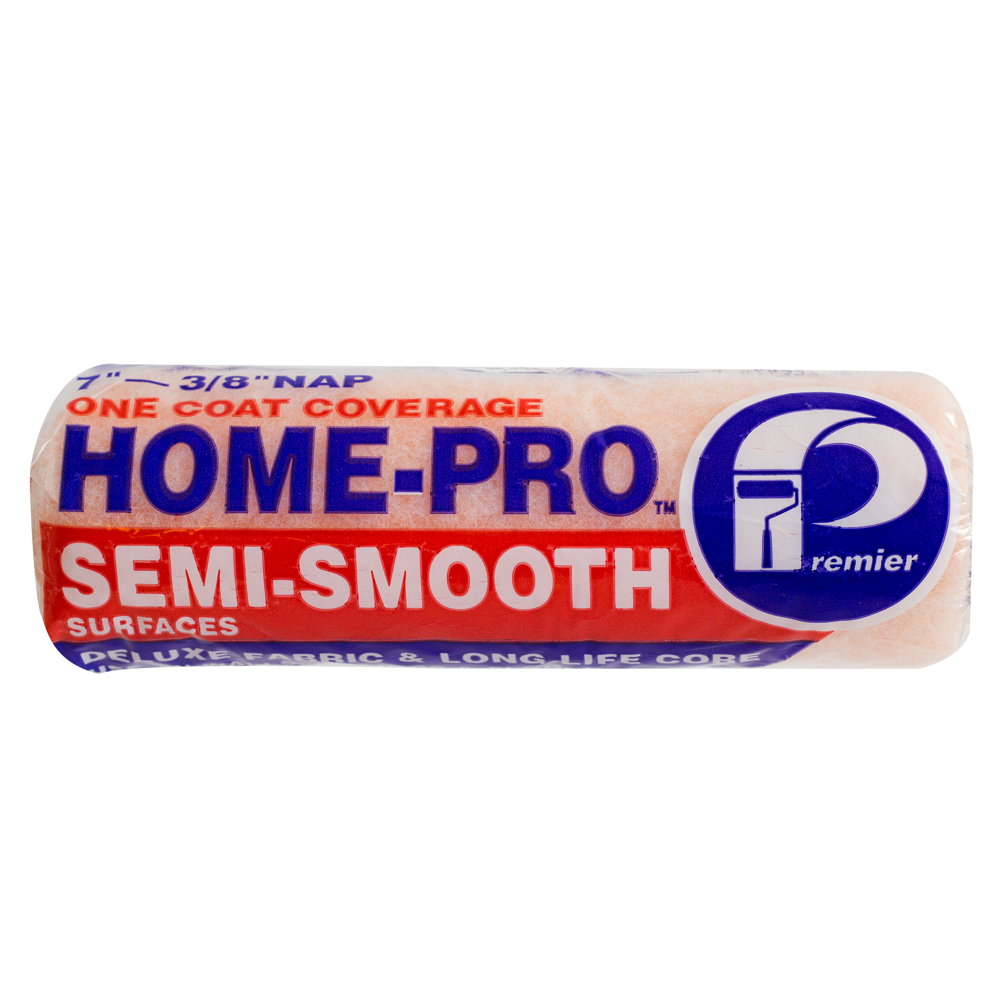 1803444 Home-pro Polyester 0.38 X 7 In. Paint Roller Cover For Semi-smooth Surfaces, Melon