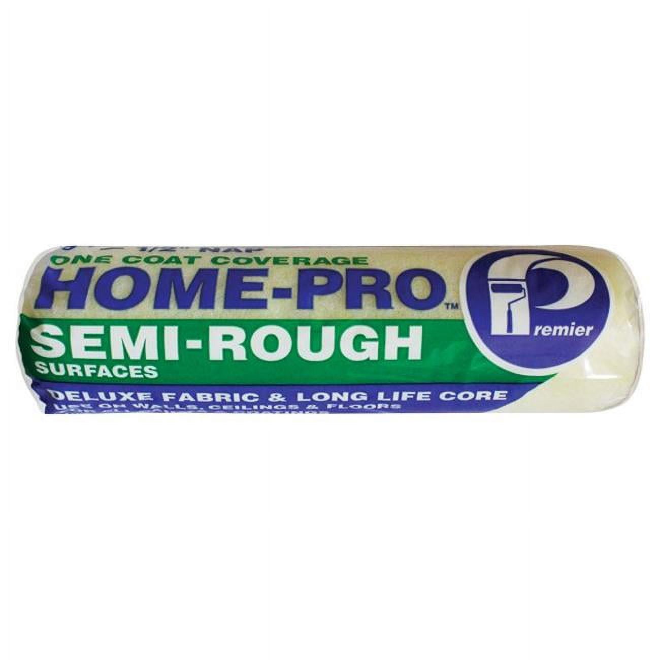 1898832 Home-pro Polyester 0.5 X 9 In. Paint Roller Cover For Semi-rough, Melon - Case Of 36