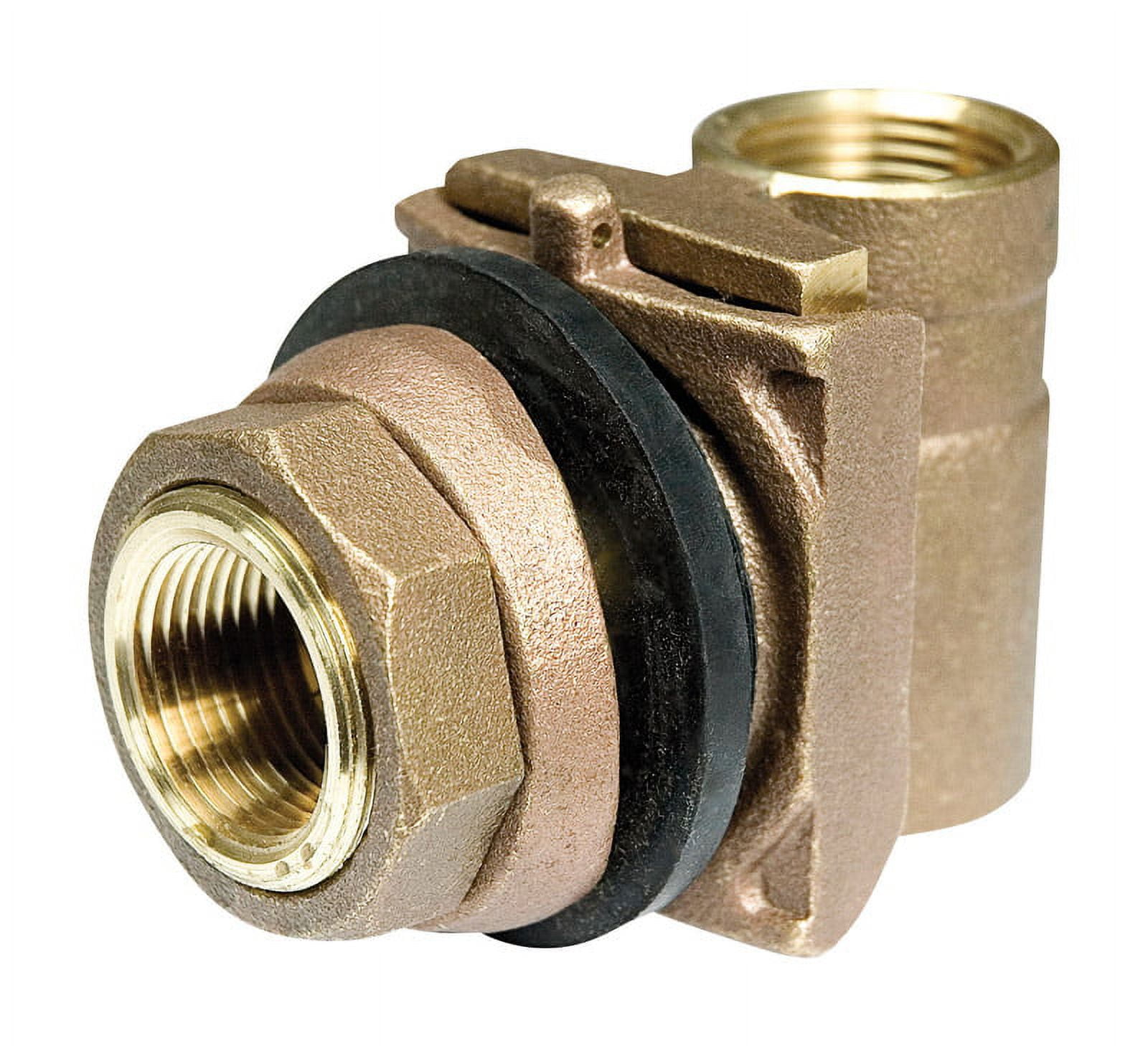 4850483 Pitless Adapter, 1 X 4 In. - Brass