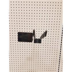 Ebsco 9708504 7.56 x 14.35 x 2.62 in. Black Rake & Shovel Display Hooks - Metal Ebsco 9708504 7.56 x 14.35 x 2.62 in. Black Rake & Shovel Display Hooks - Metal