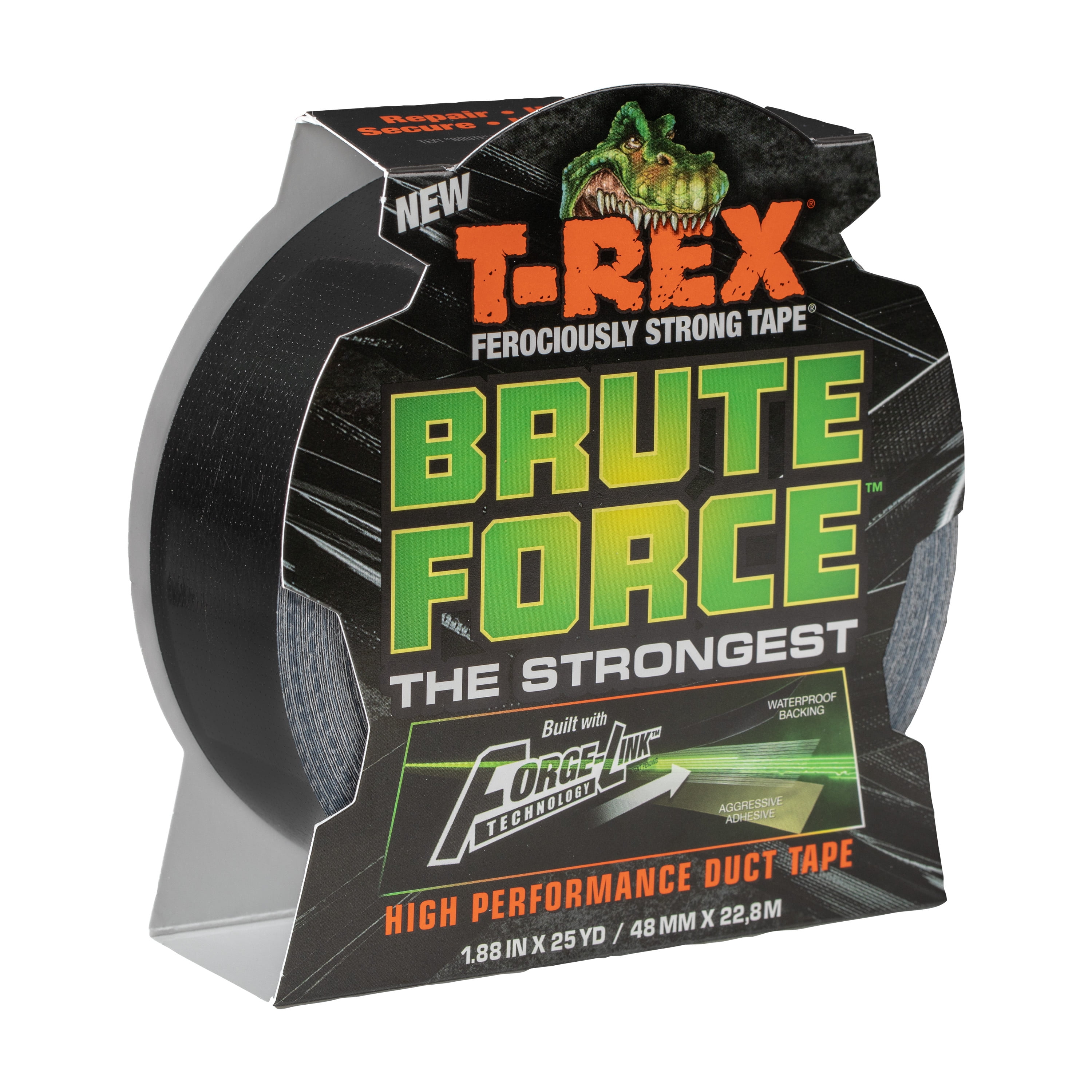 T-rex 4908257 Brute Force 1.88 In. X 25 Yards Black Duct Tape