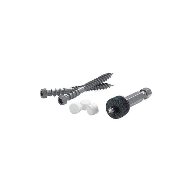 UPC 769593015401 product image for Cortex No. 9 x 2.75 in. Square Trim Head Smooth Carbon Steel Screws, White - 375 | upcitemdb.com