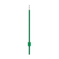 7801418 5.5 Ft. Powder Coated Green Steel Studded T-post, 0.95 Lbs - Case Of 5