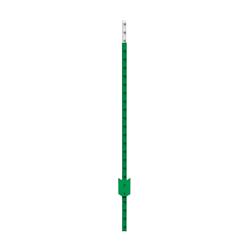 7801343 6 Ft. Powder Coated Green Steel Studded T-post, 1.25 Lbs - Case Of 5