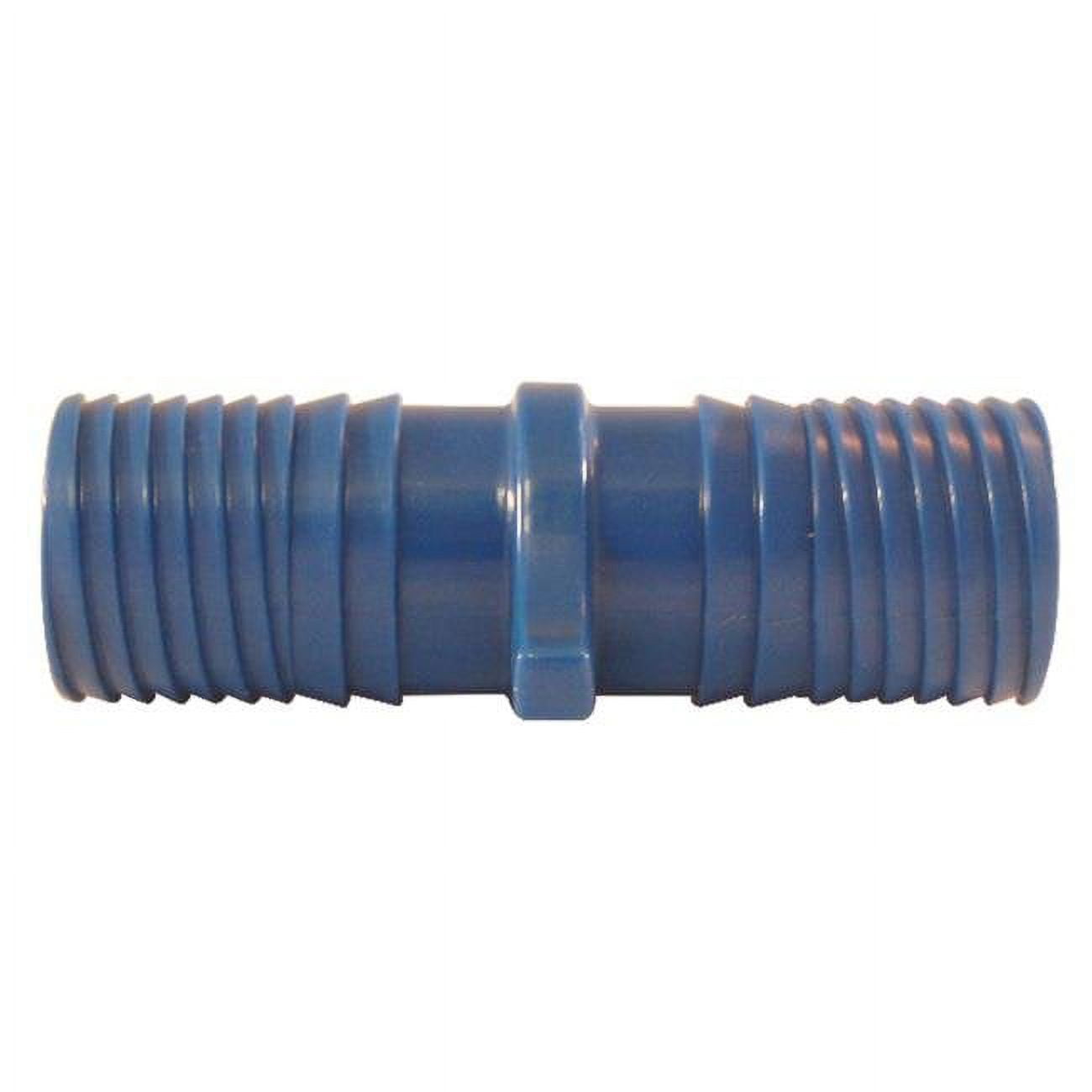 4814885 0.5 In. Insert X 0.5 In. Dia. Insert Polypropylene Coupling, Blue - Pack Of 5