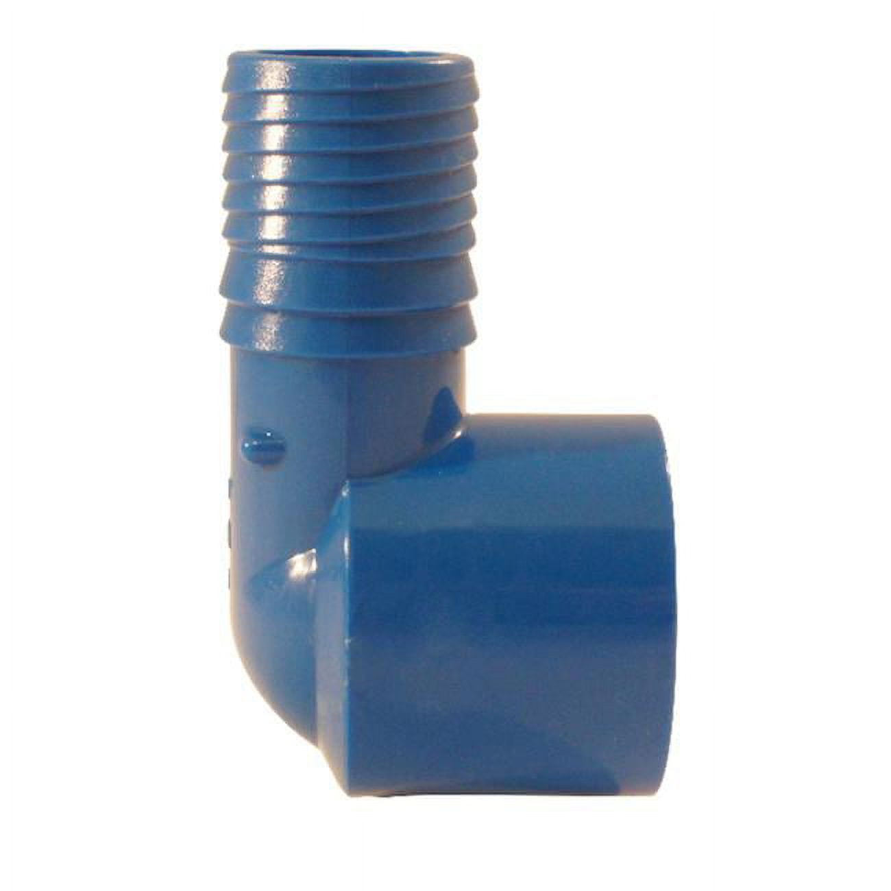 4814364 1 In. Insert X 1 In. Dia. Fpt Polypropylene Elbow, Blue