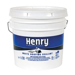 1415579 Smooth White Elastomeric Acrylic Roofing Sealant, 3.5 Gal